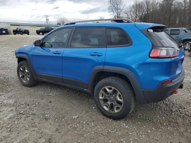 1C4PJMBN0KD169555 - 2019 JEEP CHEROKEE TRAILHAWK BLUE photo 2