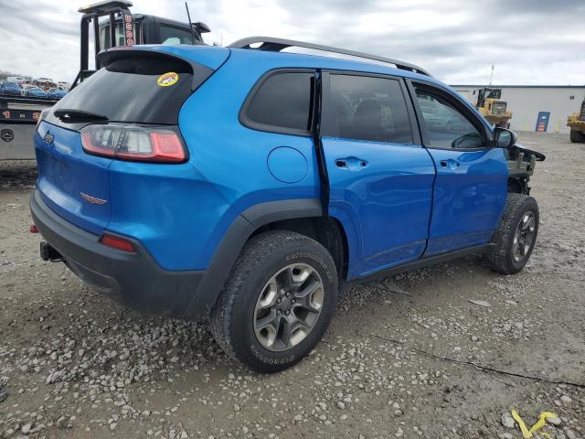 1C4PJMBN0KD169555 - 2019 JEEP CHEROKEE TRAILHAWK BLUE photo 3