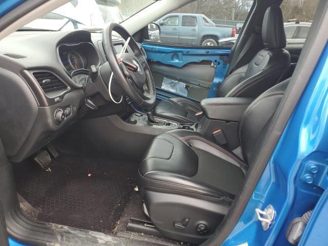 1C4PJMBN0KD169555 - 2019 JEEP CHEROKEE TRAILHAWK BLUE photo 7