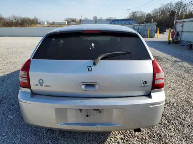 2D4FV47V77H837728 - 2007 DODGE MAGNUM SXT SILVER photo 6