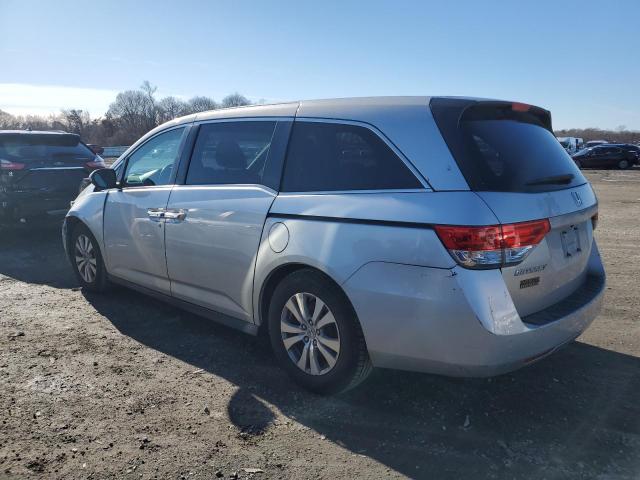 5FNRL5H46FB045747 - 2015 HONDA ODYSSEY EX GRAY photo 2