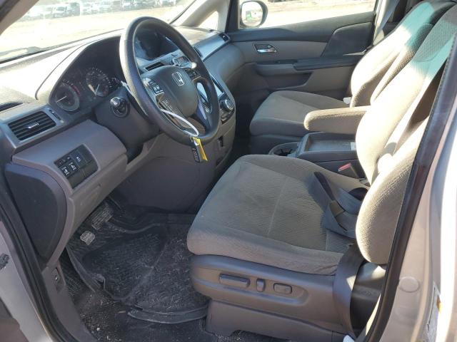 5FNRL5H46FB045747 - 2015 HONDA ODYSSEY EX GRAY photo 7