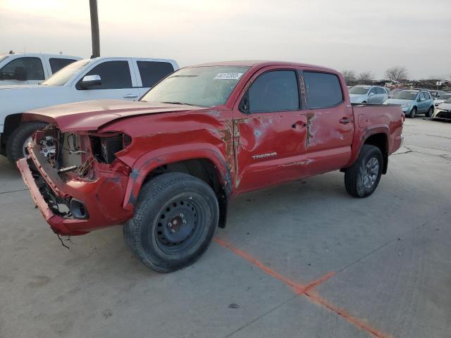 3TMAZ5CN5JM073538 - 2018 TOYOTA TACOMA DOUBLE CAB 红色 照片 1