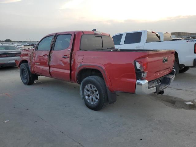 3TMAZ5CN5JM073538 - 2018 TOYOTA TACOMA DOUBLE CAB 红色 照片 2