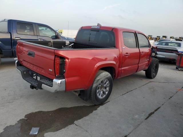 3TMAZ5CN5JM073538 - 2018 TOYOTA TACOMA DOUBLE CAB 红色 照片 3