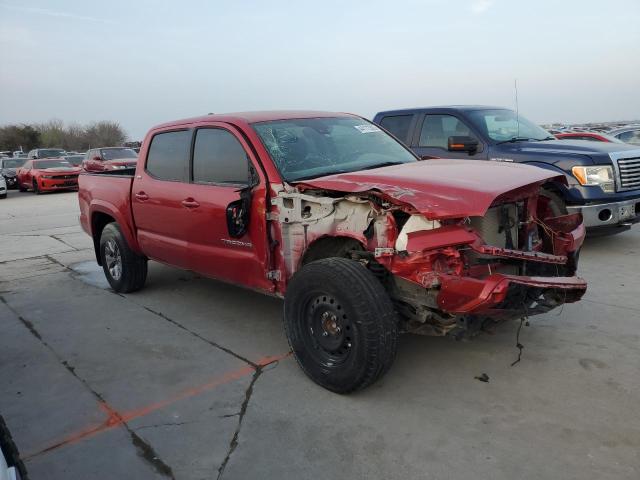 3TMAZ5CN5JM073538 - 2018 TOYOTA TACOMA DOUBLE CAB 红色 照片 4