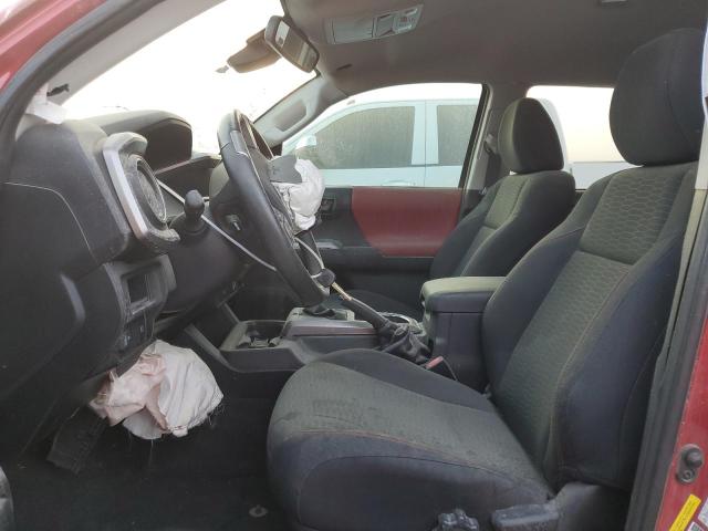 3TMAZ5CN5JM073538 - 2018 TOYOTA TACOMA DOUBLE CAB 红色 照片 7