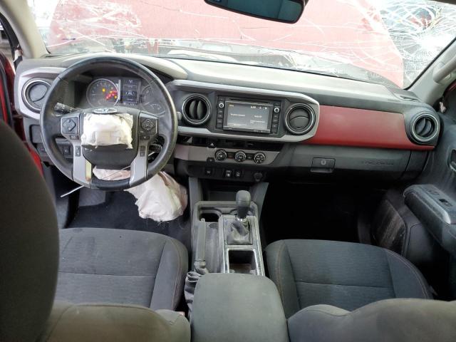 3TMAZ5CN5JM073538 - 2018 TOYOTA TACOMA DOUBLE CAB 红色 照片 8