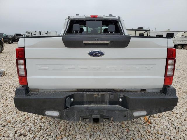 1FT8W2BT4NED21487 - 2022 FORD F250 SUPER DUTY WHITE photo 6