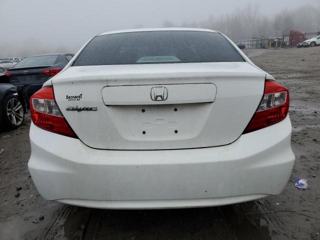 2HGFB2F8XCH582865 - 2012 HONDA CIVIC EX WHITE photo 6