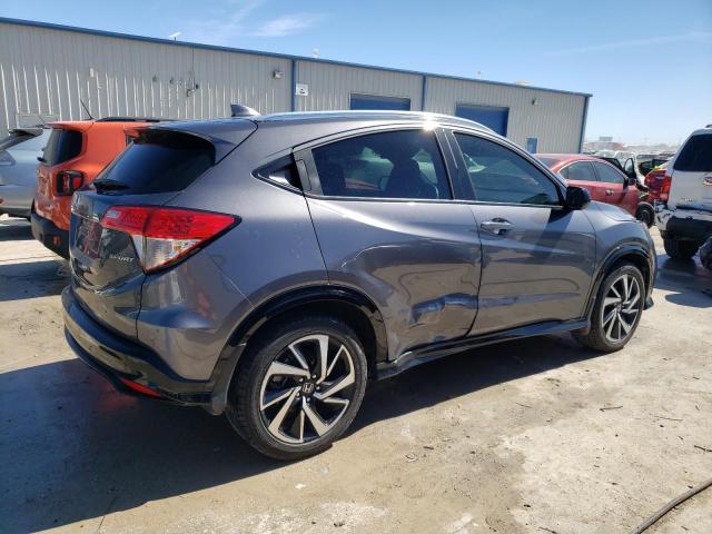 3CZRU5H16KG716190 - 2019 HONDA HR-V SPORT GRAY photo 3