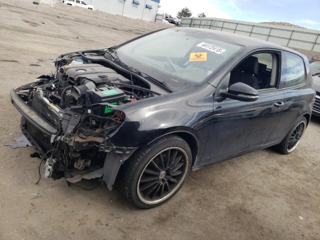 WVWBB7AJXCW274567 - 2012 VOLKSWAGEN GOLF BLACK photo 1