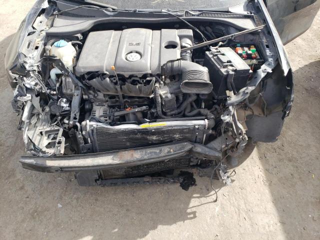 WVWBB7AJXCW274567 - 2012 VOLKSWAGEN GOLF BLACK photo 11