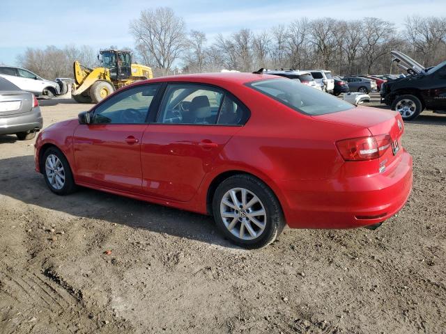 3VWD17AJ0FM348477 - 2015 VOLKSWAGEN JETTA SE RED photo 2