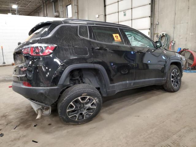 3C4NJDDB4LT161495 - 2020 JEEP COMPASS TRAILHAWK BLACK photo 3