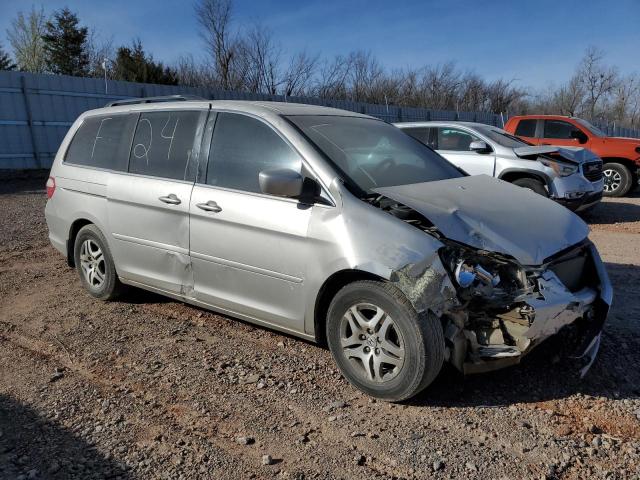 5FNRL387X6B436141 - 2006 HONDA ODYSSEY EXL SILVER photo 4