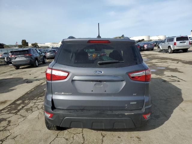 MAJ3P1TE5JC202053 - 2018 FORD ECOSPORT SE GRAY photo 6