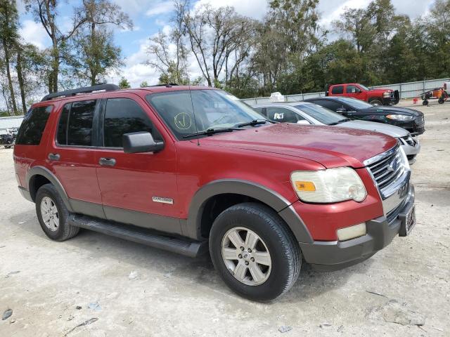 1FMEU63E86UB50195 - 2006 FORD EXPLORER XLT RED photo 4