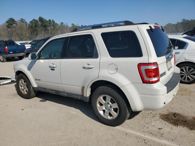 1FMCU4K33BKB88564 - 2011 FORD ESCAPE HYBRID WHITE photo 2