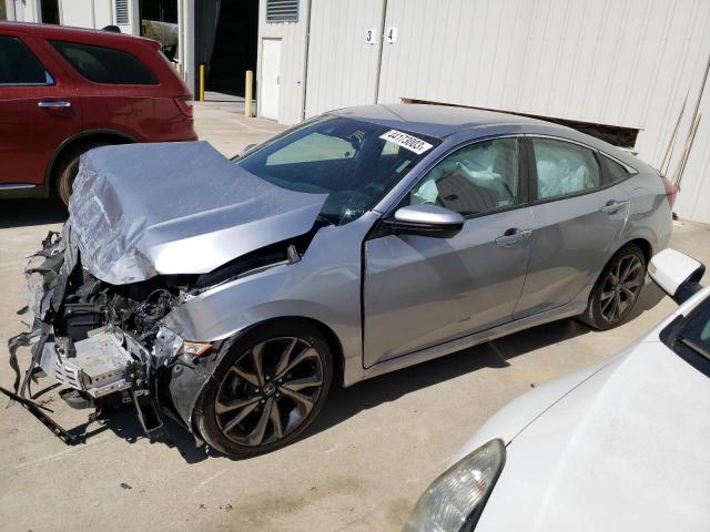 2HGFC2F8XLH530598 - 2020 HONDA CIVIC SPORT GRAY photo 1