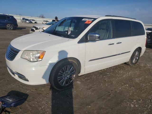 2C4RC1CG9ER425632 - 2014 CHRYSLER TOWN & COU TOURING L WHITE photo 1