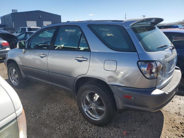 JTJHF10UX10172965 - 2001 LEXUS RX 300 SILVER photo 2