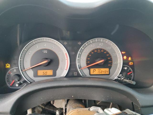 1NXBU4EE1AZ288285 - 2010 TOYOTA COROLLA BASE BLUE photo 9