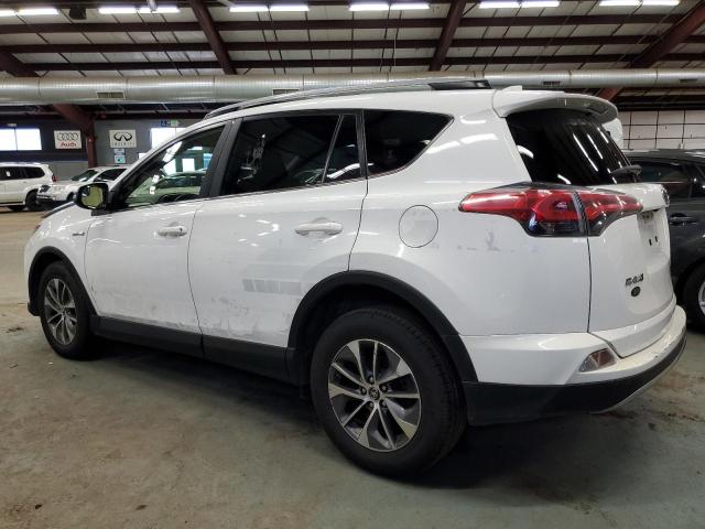 JTMRJREV5JD246484 - 2018 TOYOTA RAV4 HV LE WHITE photo 2