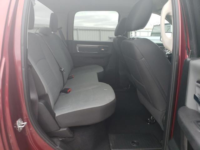 1C6RR7LG1MS542417 - 2021 RAM 1500 CLASS SLT წითელი ფოტო 10