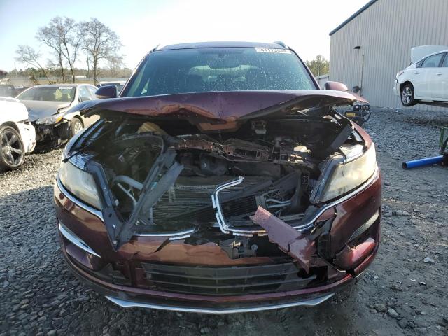 5LMCJ1C92GUJ04463 - 2016 LINCOLN MKC PREMIERE BURGUNDY photo 5