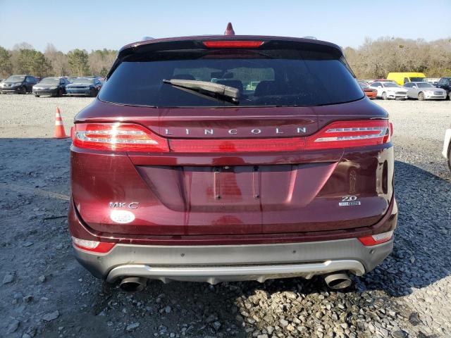 5LMCJ1C92GUJ04463 - 2016 LINCOLN MKC PREMIERE BURGUNDY photo 6