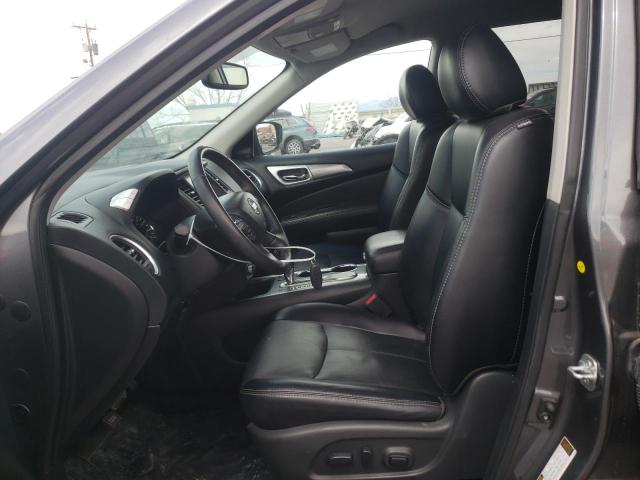 5N1DR2MN7KC608944 - 2019 NISSAN PATHFINDER S GRAY photo 7