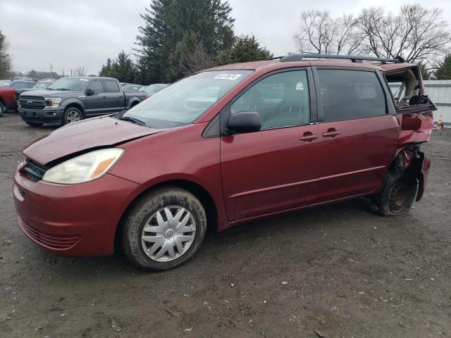 5TDZA23C85S318684 - 2005 TOYOTA SIENNA CE MAROON photo 1