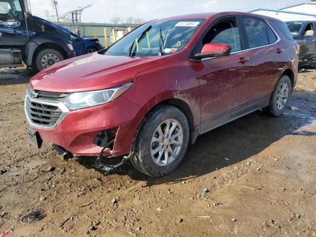 3GNAXUEVXML313505 - 2021 CHEVROLET EQUINOX LT RED photo 1