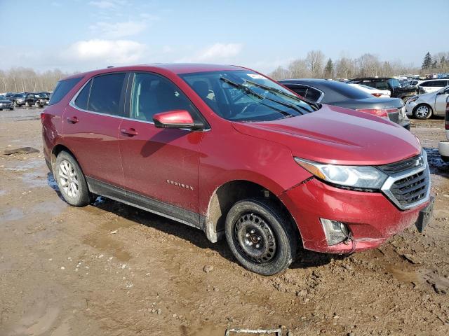 3GNAXUEVXML313505 - 2021 CHEVROLET EQUINOX LT RED photo 4