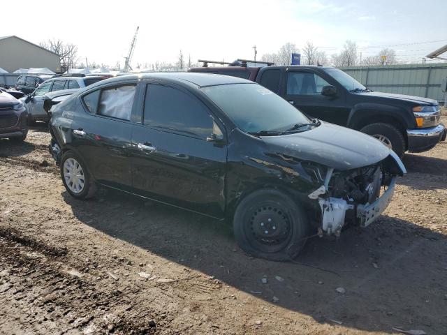 3N1CN7AP7KL872607 - 2019 NISSAN VERSA S BLACK photo 4