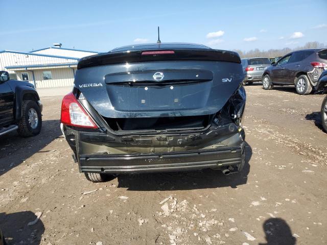 3N1CN7AP7KL872607 - 2019 NISSAN VERSA S BLACK photo 6