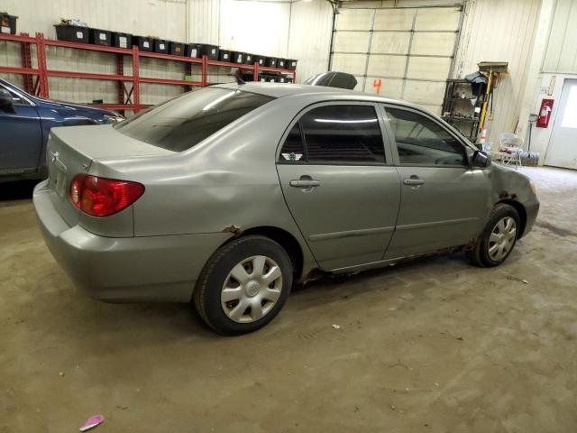 1NXBR32E43Z010001 - 2003 TOYOTA COROLLA CE SILVER photo 3