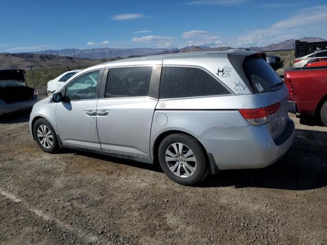 5FNRL5H44FB027330 - 2015 HONDA ODYSSEY EX SILVER photo 2