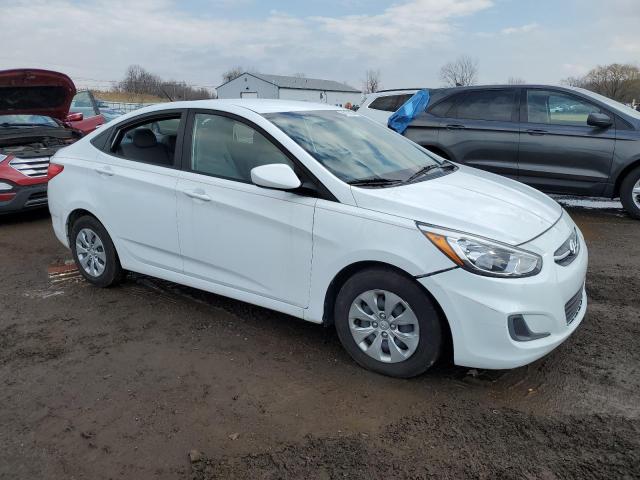 KMHCT4AE0HU341453 - 2017 HYUNDAI ACCENT SE WHITE photo 4