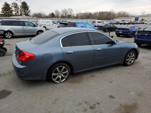 JNKCV51F35M307742 - 2005 INFINITI G35 BLUE photo 3