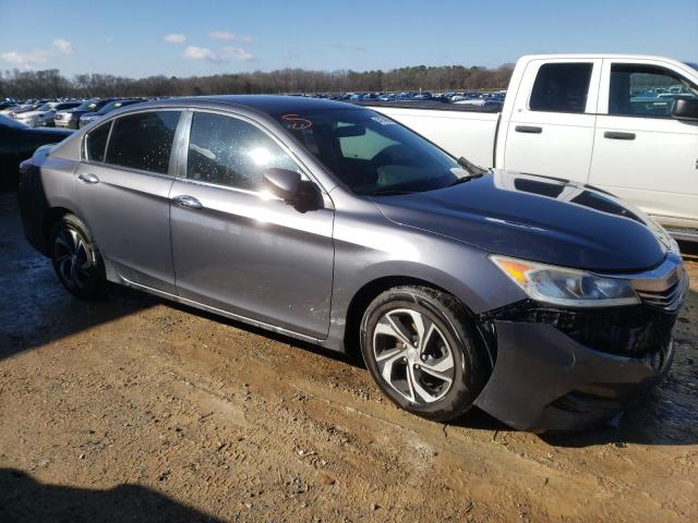 1HGCR2F37HA135452 - 2017 HONDA ACCORD LX GRAY photo 4