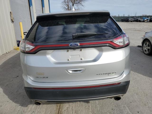 2FMPK3K97HBB19840 - 2017 FORD EDGE TITANIUM SILVER photo 6