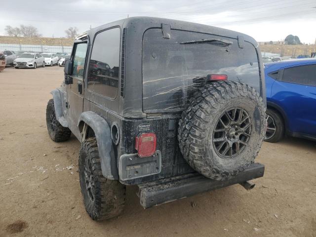 1J4FA49S0YP753429 - 2000 JEEP WRANGLER / SPORT BLACK photo 2