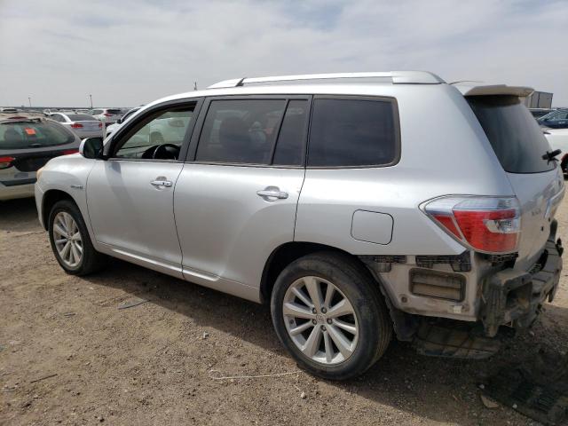 JTEEW44A482007575 - 2008 TOYOTA HIGHLANDER HYBRID LIMITED SILVER photo 2