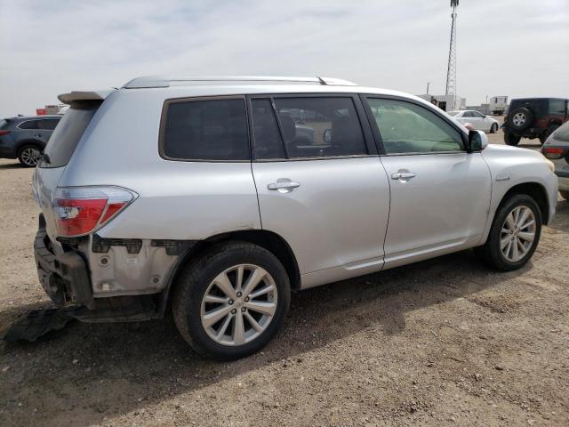 JTEEW44A482007575 - 2008 TOYOTA HIGHLANDER HYBRID LIMITED SILVER photo 3