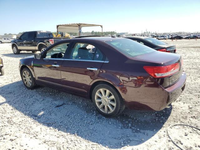 3LNHL2GC6CR828866 - 2012 LINCOLN MKZ BURGUNDY photo 2