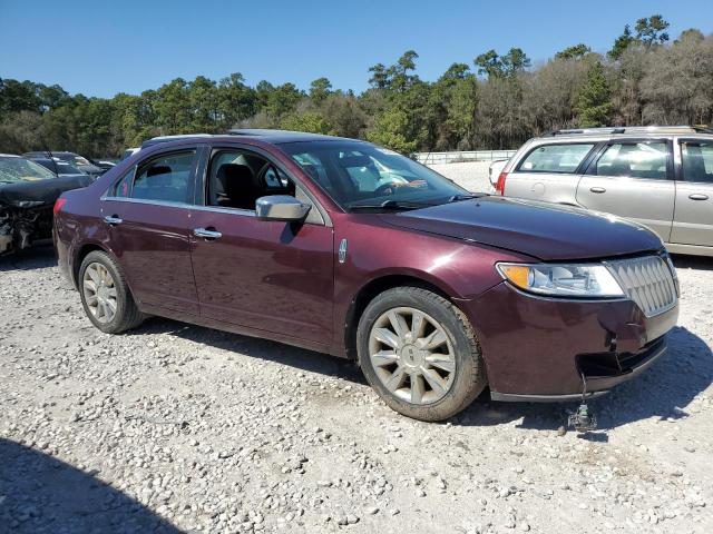 3LNHL2GC6CR828866 - 2012 LINCOLN MKZ BURGUNDY photo 4