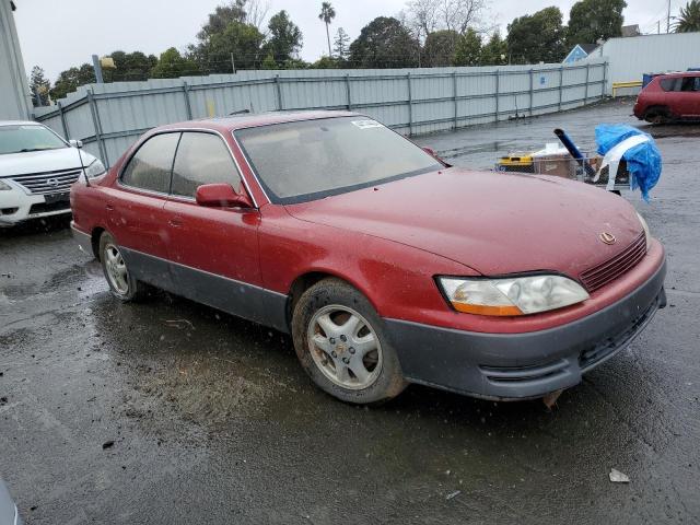 JT8VK13T2N0018498 - 1992 LEXUS ES 300 RED photo 4