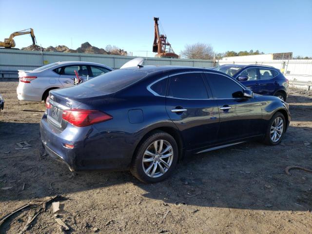 JN1BY1AR1JM220801 - 2018 INFINITI Q70 3.7 LUXE BLUE photo 3